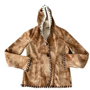 Prana Nomad Jacket with Faux Fur Lining Size Medium